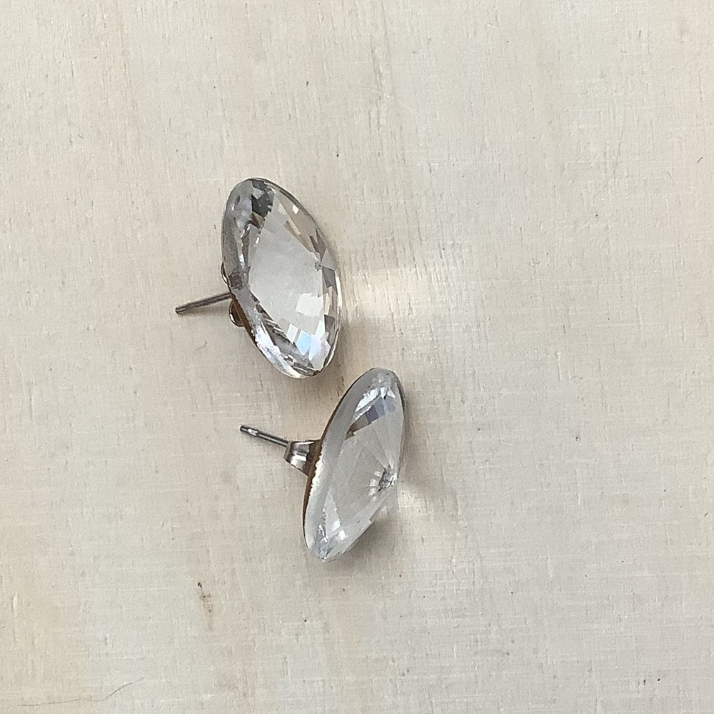 New vintage Austrian Crystal earrings - Picture 3 of 12